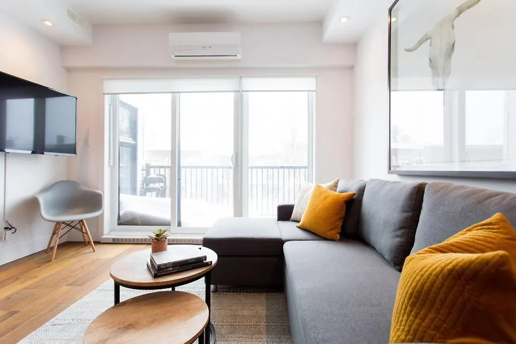 Apartment Sleek Condo In The Heart Of Little Italy By Den Stays Montreal Canada