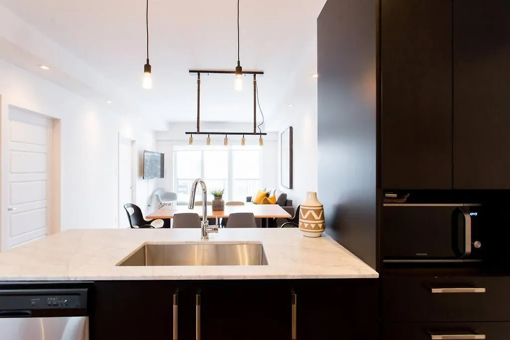 Sleek Condo In The Heart Of Little Italy By Den Stays Montreal